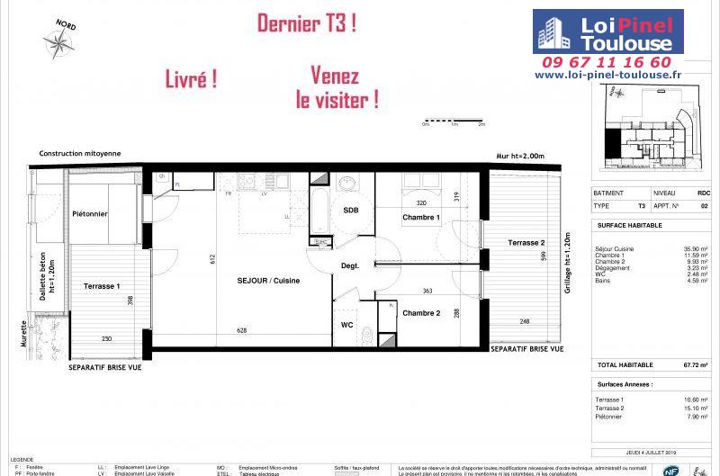 Appartements neufs à Toulouse Minimes