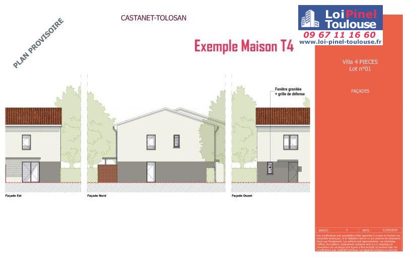 Maisons neuves à Castanet-Tolosan 