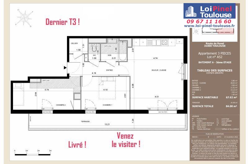 Appartements neufs à Toulouse Malepère - Programmes immobiliers neufs LNC Nouveaux constructeurs VERT EDEN