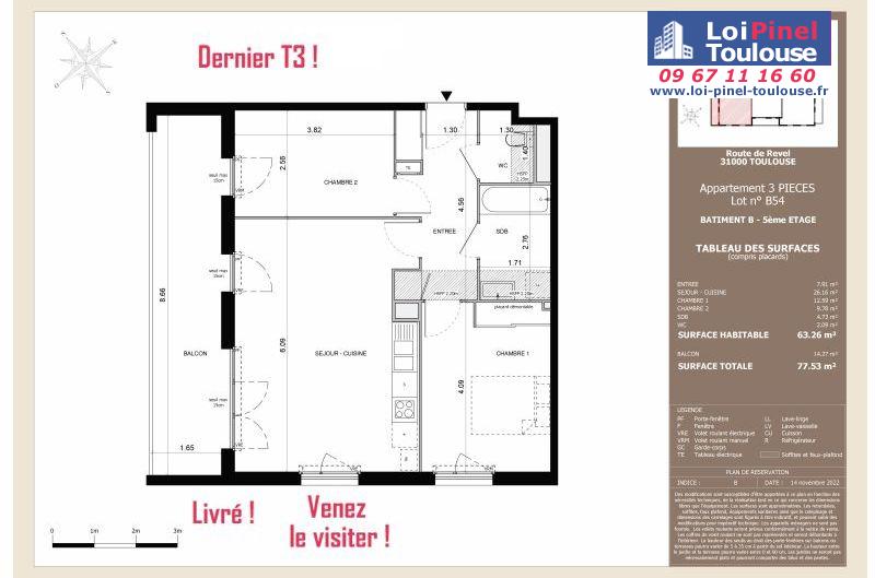 Appartements neufs à Toulouse Malepère - Programmes immobiliers neufs LNC Nouveaux constructeurs VERT EDEN