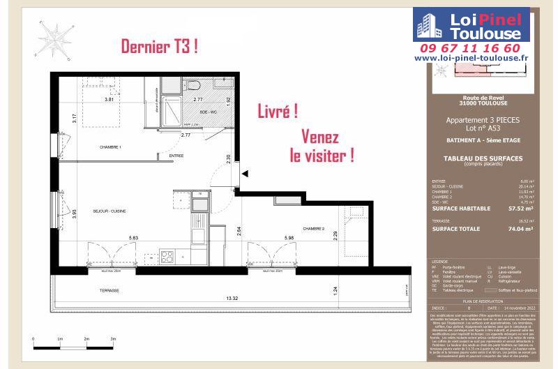 Appartements neufs à Toulouse Malepère - Programmes immobiliers neufs LNC Nouveaux constructeurs VERT EDEN