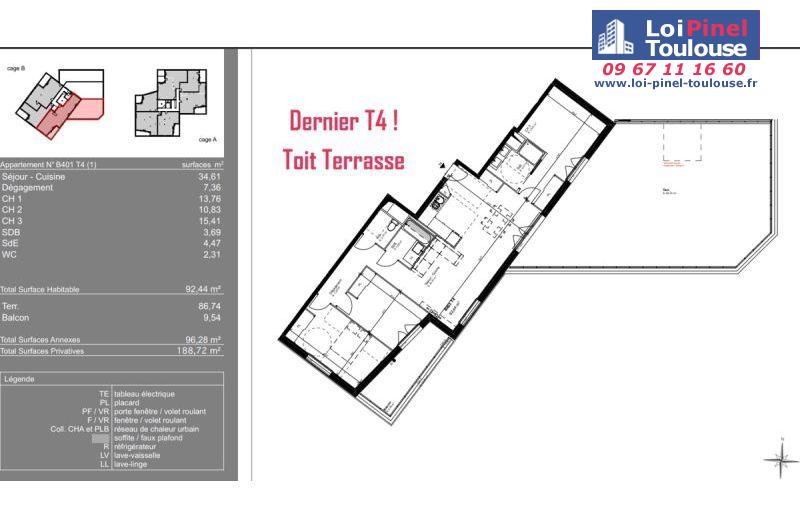 Appartements neufs à Blagnac - Programmes immobiliers neufs Urbis IKKI