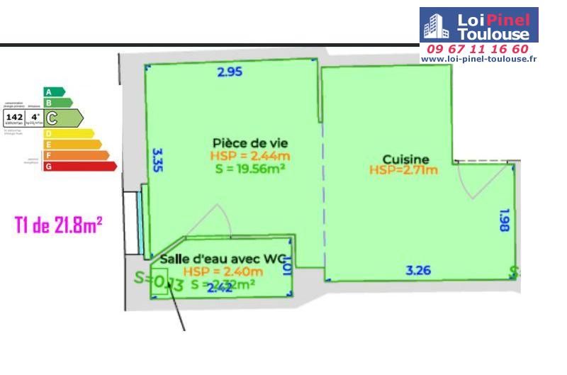 Appartements neufs à Toulouse Minimes - Programmes immobiliers neufs Carmine