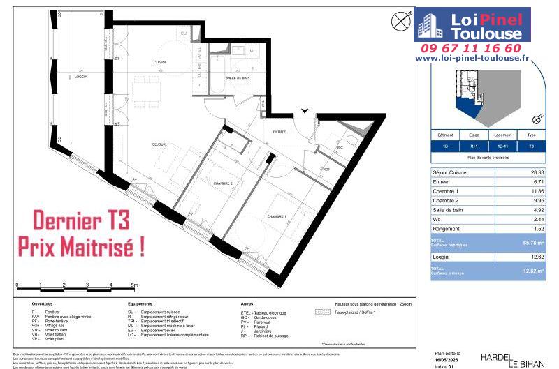 Appartements neufs Prix Maîtrisé Bonnefoy - Programmes immobiliers neufs Vinci IMPERIAL /