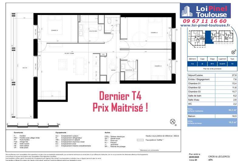 Appartements neufs Prix Maîtrisé Bonnefoy - Programmes immobiliers neufs Vinci IMPERIAL /