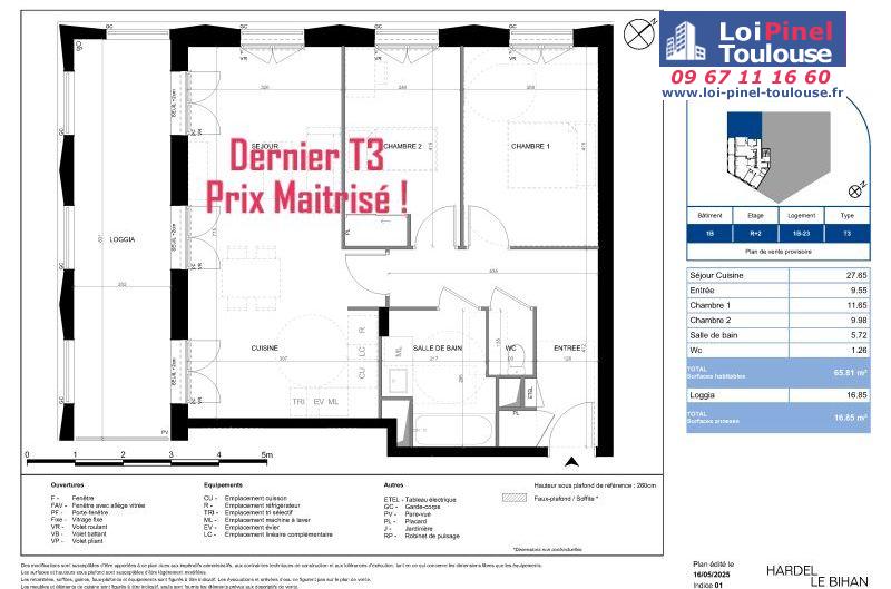 Appartements neufs Prix Maîtrisé Bonnefoy - Programmes immobiliers neufs Vinci IMPERIAL /