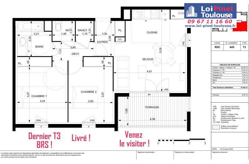 Appartements neufs BRS (Bail Réel Solidaire) à Castanet-Tolosan  - Programmes immobiliers neufs ECLISSE BRS LES CHATAIGNIERS