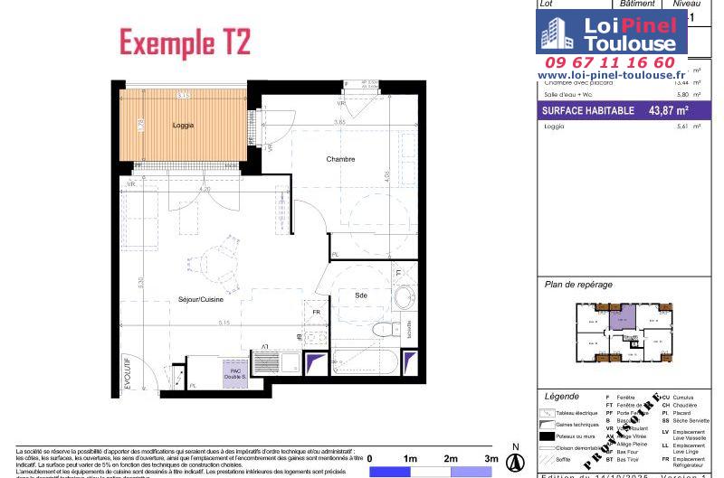 Appartements neufs à Blagnac  - Programmes immobiliers neufs Sporting ARIA //