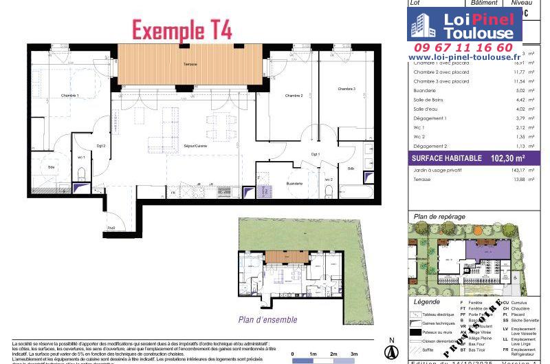 Appartements neufs à Blagnac  - Programmes immobiliers neufs Sporting ARIA //