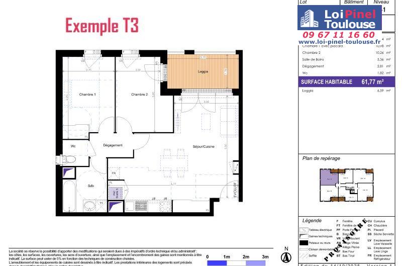 Appartements neufs à Blagnac  - Programmes immobiliers neufs Sporting ARIA //