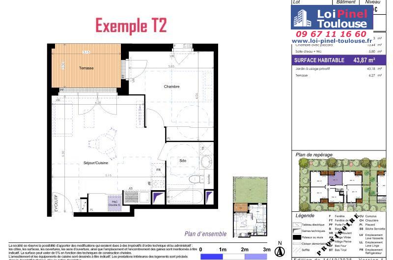 Appartements neufs à Blagnac  - Programmes immobiliers neufs Sporting ARIA //