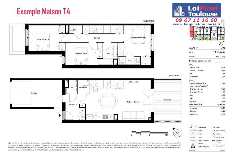 Maisons neuves à Saint-Jean - Programmes immobiliers neufs LP Promotion Villa des Roseaux
