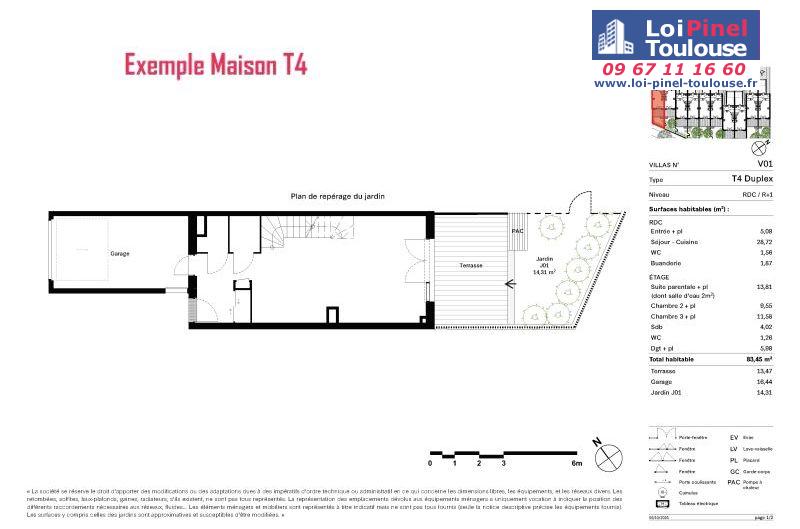 Maisons neuves à Saint-Jean - Programmes immobiliers neufs LP Promotion Villa des Roseaux