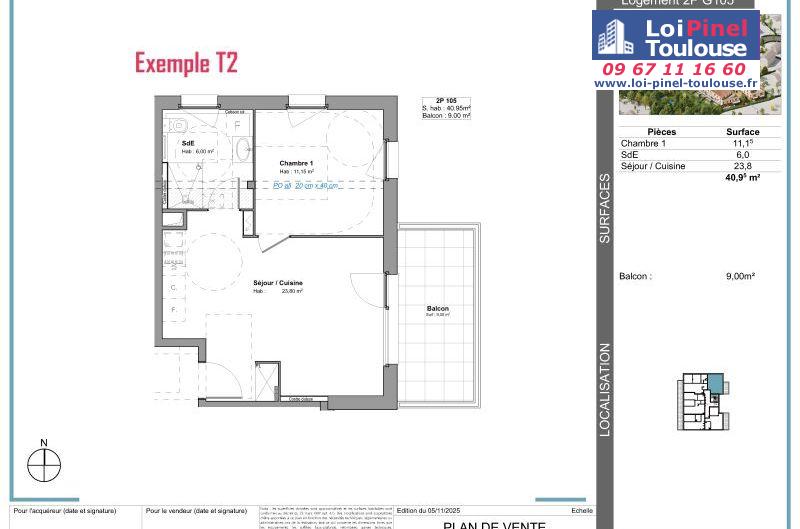 Appartements neufs à Tournefeuille - Programmes immobiliers neufs Stradim Rives du lac