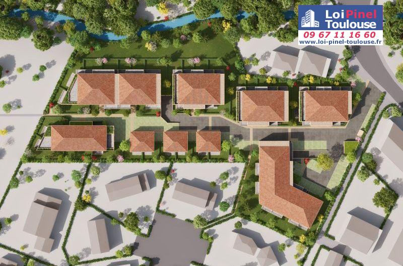 Appartements neufs à Tournefeuille - Programmes immobiliers neufs Stradim Rives du lac