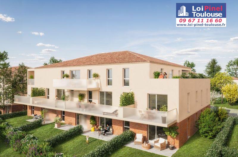 Appartements neufs à Tournefeuille - Programmes immobiliers neufs Stradim Rives du lac