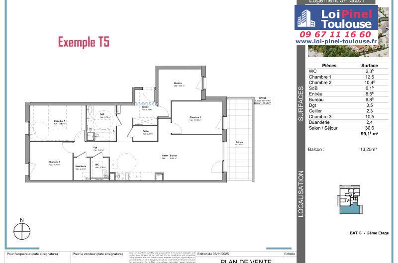 Appartements neufs à Tournefeuille - Programmes immobiliers neufs Stradim Rives du lac