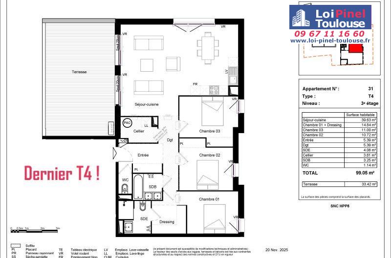 Appartements neufs à Toulouse Terrasse - Programmes immobiliers neufs Habitat particulier Terrasse du parc