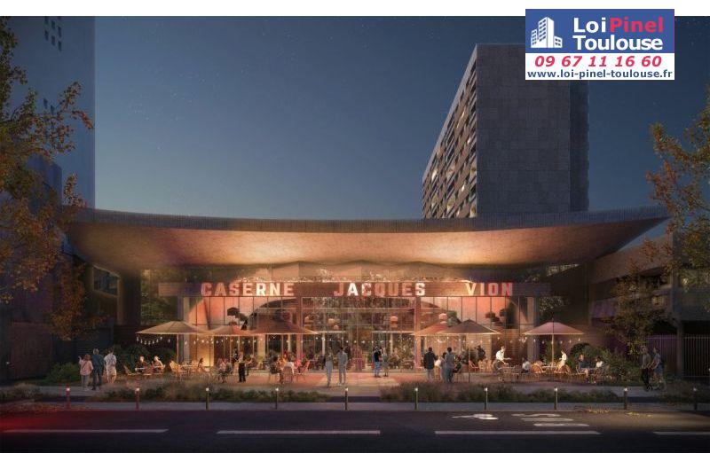 Appartements neufs à Toulouse Saint Cyprien - Programmes immobiliers neufs Sporting CASERNE VION