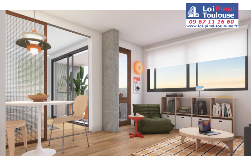 Appartements neufs à Toulouse Saint Cyprien - Programmes immobiliers neufs Sporting CASERNE VION