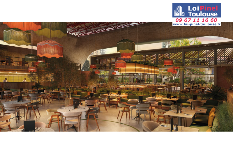 Appartements neufs à Toulouse Saint Cyprien - Programmes immobiliers neufs Sporting CASERNE VION