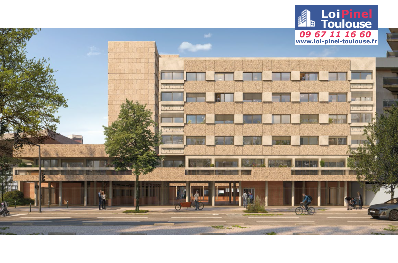 Appartements neufs à Toulouse Saint Cyprien - Programmes immobiliers neufs Sporting CASERNE VION