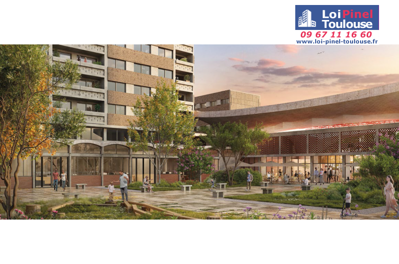 Appartements neufs à Toulouse Saint Cyprien - Programmes immobiliers neufs Sporting CASERNE VION