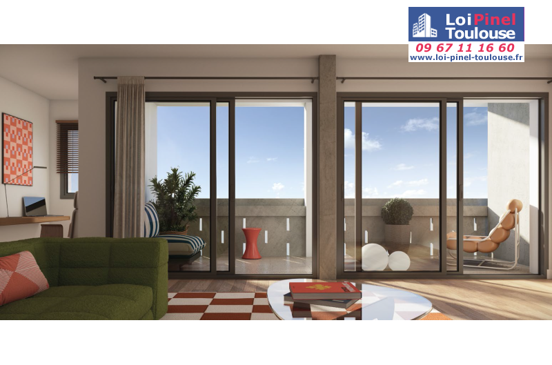 Appartements neufs à Toulouse Saint Cyprien - Programmes immobiliers neufs Sporting CASERNE VION