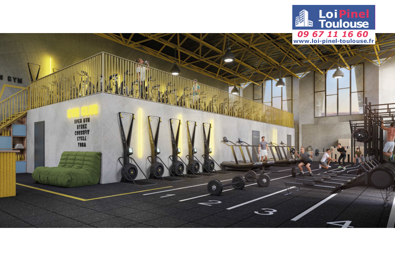 Appartements neufs à Toulouse Saint Cyprien - Programmes immobiliers neufs Sporting CASERNE VION